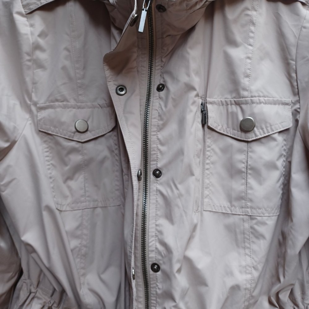SOLD! Style & Co Lightweight Anorak Windbreaker Jacket, Tan, PXL - Picture 4 of 12